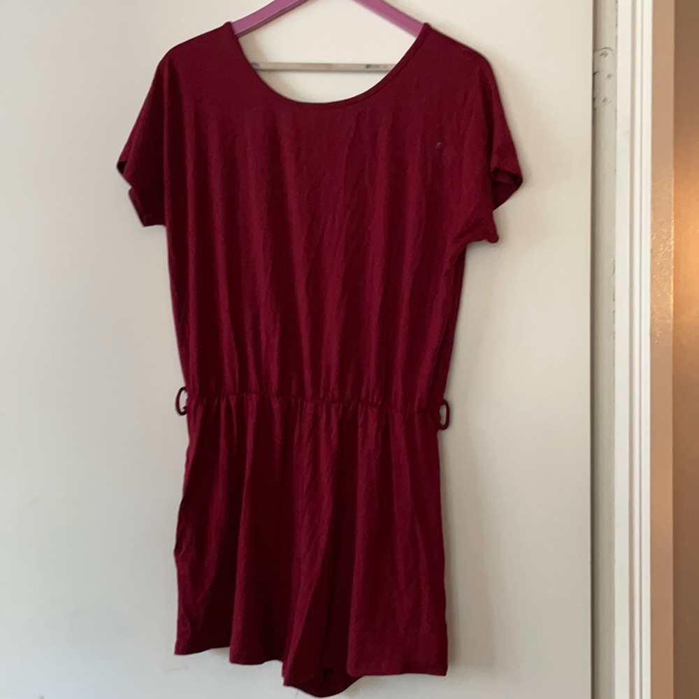 Everyday red romper